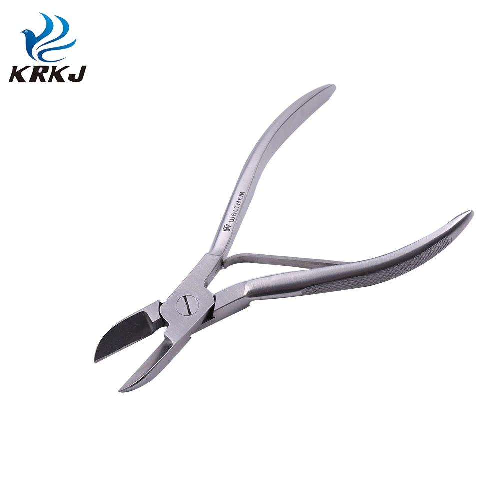 Kd713 Hardness Blade Stainless Steel Pig Hog Piglet Sow Tooth Cutter Cutting Plier with Spring Sheet